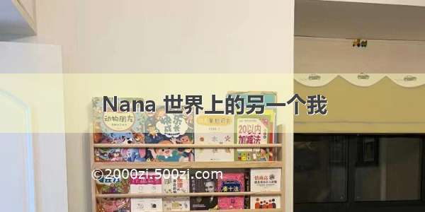 Nana 世界上的另一个我