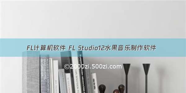 FL计算机软件 FL Studio12水果音乐制作软件