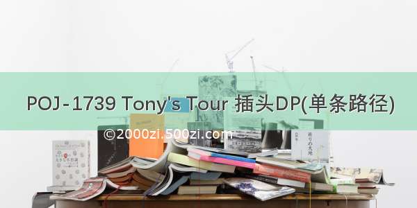 POJ-1739 Tony's Tour 插头DP(单条路径)