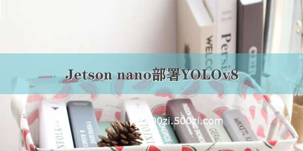 Jetson nano部署YOLOv8