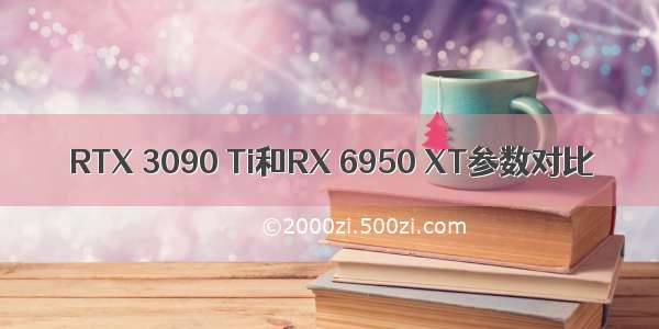 RTX 3090 Ti和RX 6950 XT参数对比