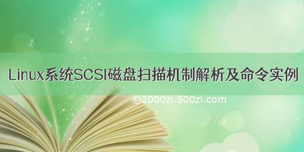 Linux系统SCSI磁盘扫描机制解析及命令实例