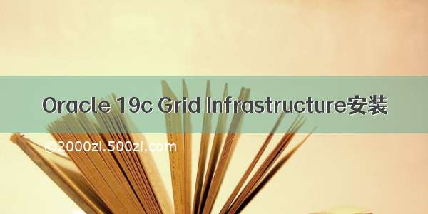 Oracle 19c Grid Infrastructure安装