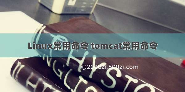 Linux常用命令 tomcat常用命令