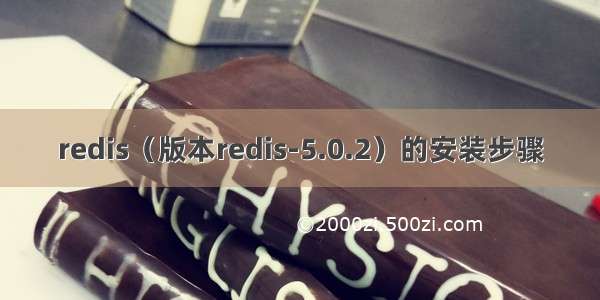 redis（版本redis-5.0.2）的安装步骤