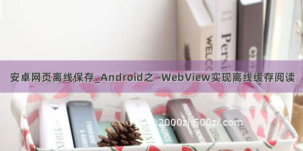 安卓网页离线保存_Android之 -WebView实现离线缓存阅读