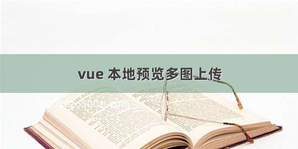 vue 本地预览多图上传