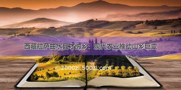 西藏拉萨曲水县才纳乡：现代农业推动山乡巨变