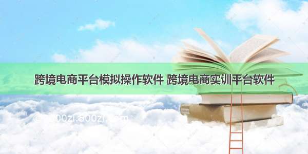 跨境电商平台模拟操作软件 跨境电商实训平台软件