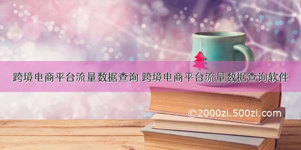 跨境电商平台流量数据查询 跨境电商平台流量数据查询软件