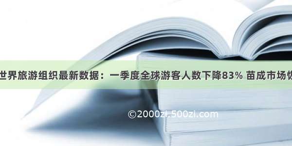 联合国世界旅游组织最新数据：一季度全球游客人数下降83% 苗成市场恢复关键