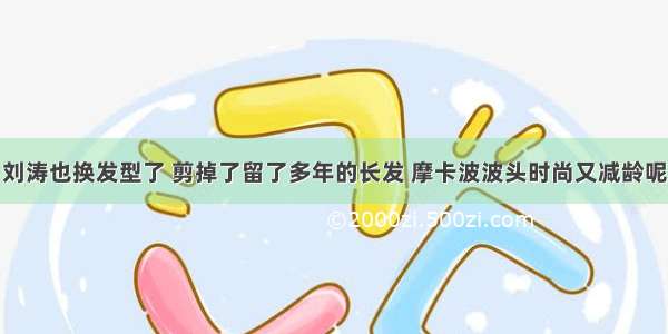 刘涛也换发型了 剪掉了留了多年的长发 摩卡波波头时尚又减龄呢