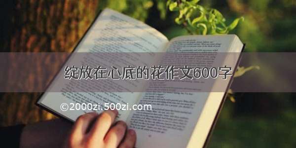 绽放在心底的花作文600字