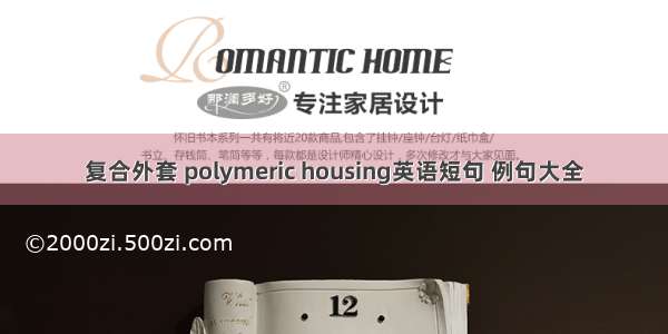 复合外套 polymeric housing英语短句 例句大全