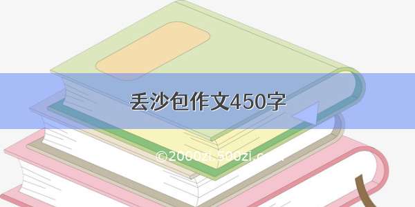 丢沙包作文450字